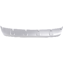 Front, Driver or Passenger Side Bumper Trim, Silver