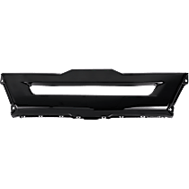 Front, Center Bumper Trim, Black, CAPA Certified