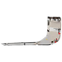 Front, Driver Side, Lower Bumper Trim, Chrome, CAPA Certified