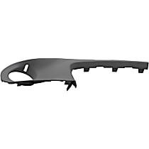 Front, Passenger Side, Outer Bumper Trim, Primed