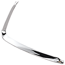Front, Passenger Side Bumper Trim, Chrome, 4 Cyl., 2.5L Engine