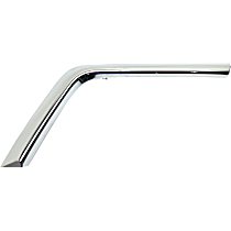 Front, Passenger Side, Lower Bumper Trim, Chrome