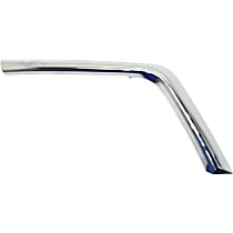 Front, Driver Side, Lower Bumper Trim, Chrome