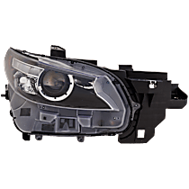 Passenger Side Headlight, with Bulb, LED, 4 Cyl., 2.5L Engine, For Models without Adaptive Headlights