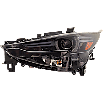 Driver Side Headlight, with Bulb, LED, Clear Lens