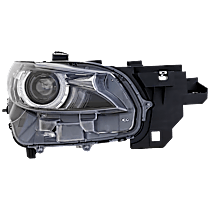 Passenger Side Headlight, with Bulb, LED, Clear Lens, 4 Cyl., 2.5L Engine