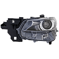 Driver Side Headlight, with Bulb, LED, Clear Lens, 4 Cyl., 2.5L Engine
