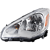 Driver Side Halogen Headlight, With bulb(s), OE Replacement,, CAPA Certified