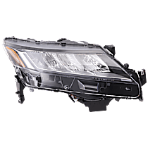 Passenger Side LED Headlight, With bulb(s)