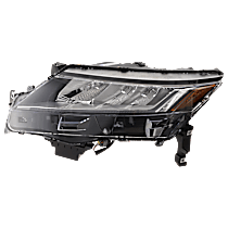 Driver Side LED Headlight, With bulb(s)