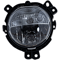 Passenger Side Driving Light, with Bulb, For Models with Halogen Headlight, with Fog Lights, CAPA CERTIFIED