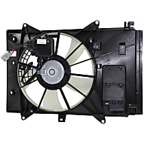Radiator Fan 4 Cyl 2.0L, Single fan
