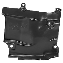 Front, Driver Side Engine Splash Shield
