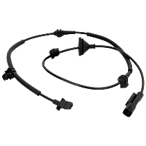Rear, Passenger Side ABS Speed Sensor, All Wheel Drive