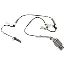 Front, Passenger Side ABS Speed Sensor, includes abs wheel speed sensor wire harness