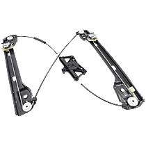 Front, Passenger Side Window Regulator Power, without Motor, 292 Body, Sport Utility Coupe