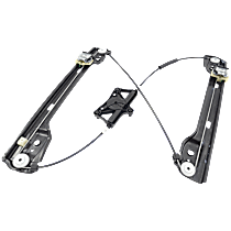 Front, Driver Side Window Regulator Power, without Motor, 292 Body, Sport Utility Coupe