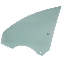 Front, Driver Side Door Glass, Green Tint, Replaces NAGS Number FD26228GTN