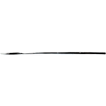 Rear, Driver Side Door Molding and Beltlines, Chrome, 125 in.