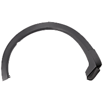 Rear, Passenger Side Fender Trim, Textured Black