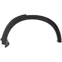 Rear, Driver Side Fender Trim, Textured Black