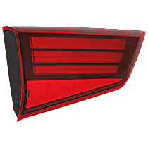 Driver Side, Inner LED Tail Light, With bulb(s), Mounts on Liftgate, OE Replacement, CAPA Certified