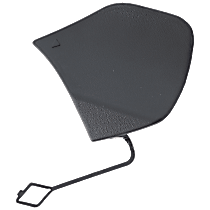 Rear Hitch Cover, Textured, Plastic, For Models Without AMG Body Styling Package