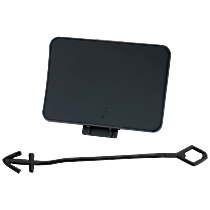 Rear Hitch Cover, Paint to Match, Plastic, For Models Without AMG Styling Package, Without Sport Package