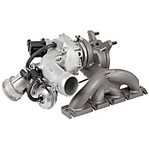 K8030106R Turbocharger with Exhaust Manifold - Replaces OE Number 06J-145-713 FX