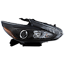 Passenger Side LED Headlight, With bulb(s), For Models With Daytime Running Light, OE Replacement