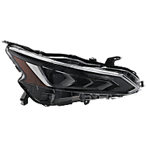 Passenger Side LED Headlight, With bulb(s), Type 1, OE Replacement, CAPA Certified