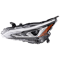 Driver Side LED Headlight, With bulb(s), Type 2, OE Replacement