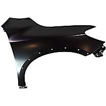 Front, Passenger Side Fender, For Models With Wheel Opening Molding