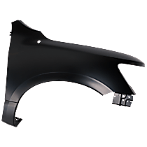 Front, Passenger Side Fender, Crew Cab Pickup, For Models Without Wheel Opening Molding - Front, Passenger Side