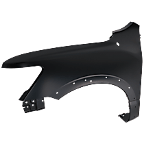 Front, Driver Side Fender, Extended Cab Pickup