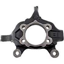 Front, Driver Side Steering Knuckle, Without Backing Plate, Without Bearing