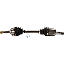 Front, Driver Side Axle Assembly, New, 2.5L 4Cyl Automatic, Transaxle