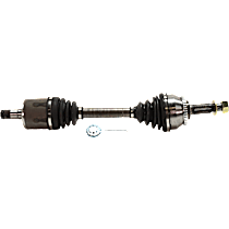 Front, Driver Side Axle Assembly, 4-Wheel ABS, New, 3.5L 6Cyl Automatic, Transaxle