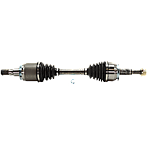 Front, Driver or Passenger Side Axle Assembly, Four Wheel Drive, New, 4WD, 4.0L 6Cyl