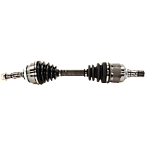 Front, Driver Side Axle Assembly, 4-Wheel ABS, New, 3.5L 6Cyl Manual, Transaxle