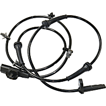 Rear, Driver Side ABS Speed Sensor - Sold individually