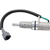 Speed Sensor - With 2-Prong Blade Male Terminal and 1-Female Connector, For Rear Wheel Drive, For Standard Transmission