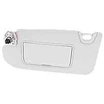 Sun Visor, Gray, Sold Individually