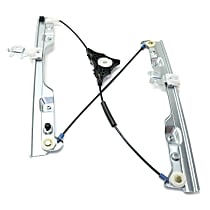Front, Passenger Side Window Regulator, Power