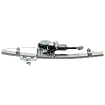 Front, Passenger Side Power Window Regulator, With Motor