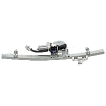 Front, Driver Side Power Window Regulator, With Motor