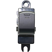 Rear, Driver or Passenger Side Window Switch, Black