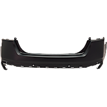 Rear, Upper Primed Bumper Cover, For Models With Park Distance Control Sensor, CAPA Certified