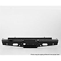 BBC998BLS Rear Gloss Black Powdercoated Bumper