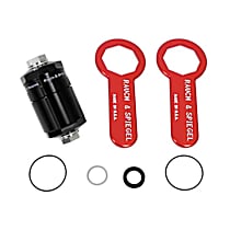 Automatic Transmission Filter, Standard Transaxle, High performance billet aluminum version with washable 304L stainless PDW 40 micron filtration mesh